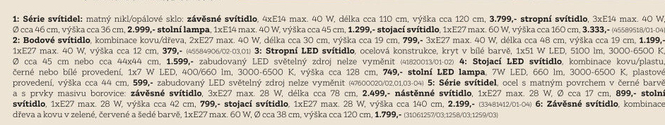 BODOVÉ SVÍTIDLO