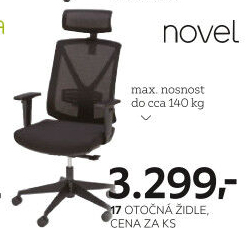 OTOČNÁ ŽIDLE