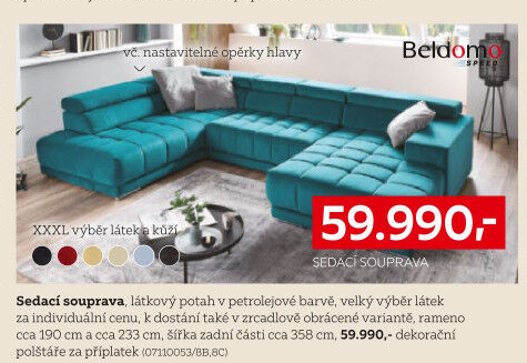 SEDACÍ SOUPRAVA