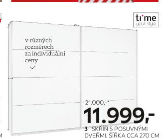 SKŘÍŇ 270 CM
