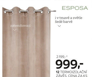 TERMOIZOLAČNÍ ZÁVĚS
