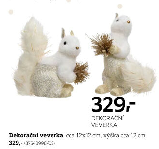 DEKORAČNÍ VEVERKA