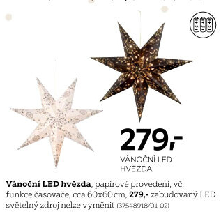 VÁNOČNÍ LED FIGURKA