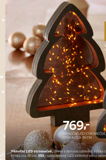 VÁNOČNÍ LED FIGURKA