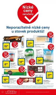 akční leták Tesco 4.10.2023-10.10.2023