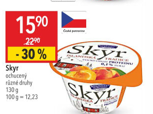 Dezert zakysaný ochucený Skyr Bohušovická mlékárna