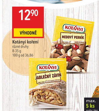 Koření Medový perník Kotányi