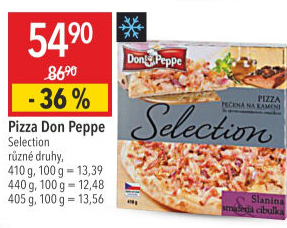 Pizza mražená Selection Don Peppe