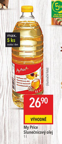 Slunečnicový olej My Price