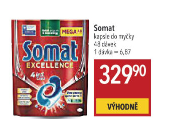 Tablety do myčky Excellence Somat