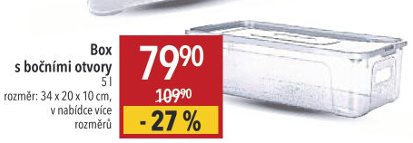 Úložný box s víkem