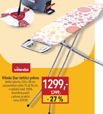 Žehlicí prkno Vileda Star