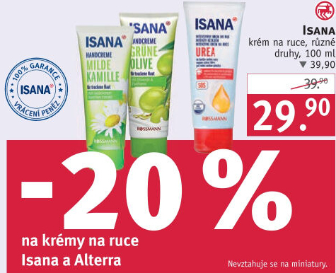 Krém na ruce Isana