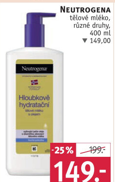 Tělové mléko Neutrogena