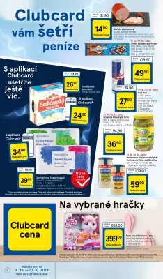 akční leták Tesco 4.10.2023-10.10.2023