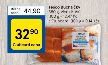 Buchtičky české Tesco
