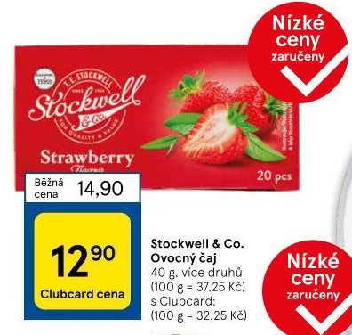 Čaj ovocný Stockwell &amp