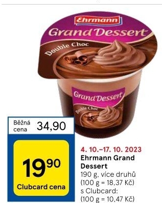 Dezert Grand Dessert Ehrmann