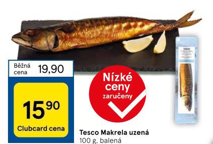 Makrela uzená Tesco