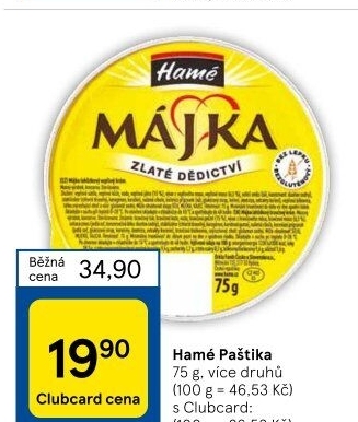 Paštiky Hamé