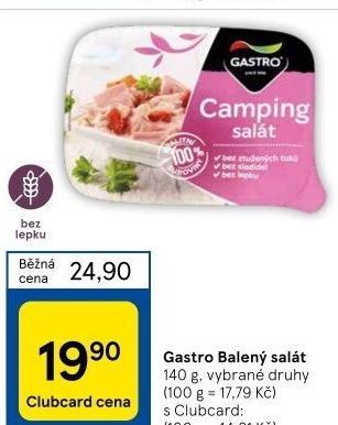Saláty Gastro