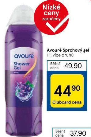 Sprchový gel Avouré