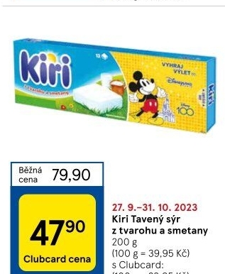Sýr tavený Kiri