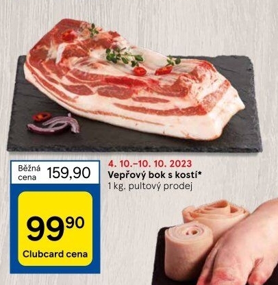 Vepřový bok s kostí