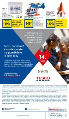 akční leták Tesco 4.10.2023-10.10.2023