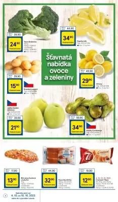 akční leták Tesco 4.10.2023-10.10.2023