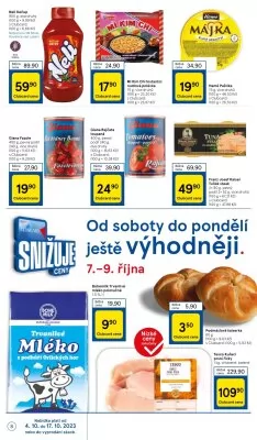 akční leták Tesco 4.10.2023-10.10.2023