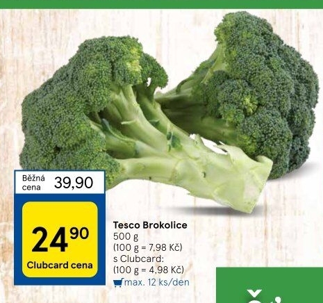Brokolice Tesco