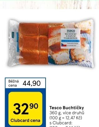 Buchtičky české Tesco