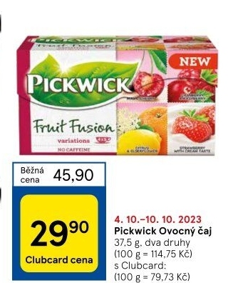 Čaj ovocný Pickwick