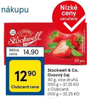 Čaj ovocný Stockwell &amp