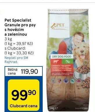 Granule pro psy Pet Specialist