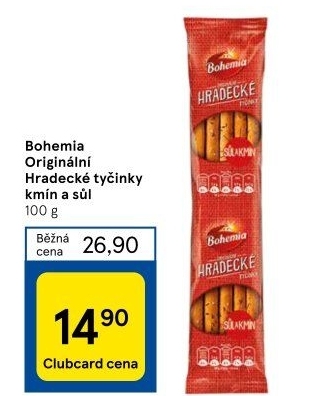 Hradecké tyčinky Bohemia