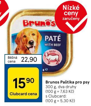 Paštika pro psy Brunos