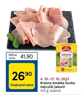 Šunka Amálka nejvyšší jakosti Krásno