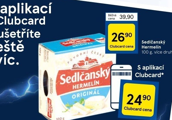 Sýr Hermelín Sedlčanský
