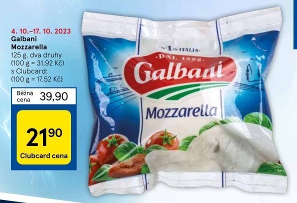 Sýr Mozzarella Galbani