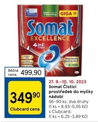 Tablety do myčky Somat