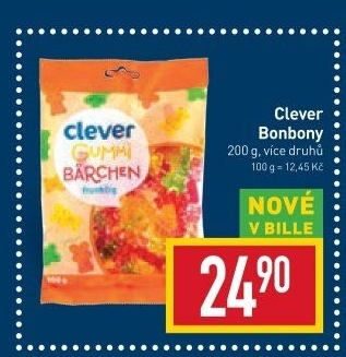 Bonbony želé Clever
