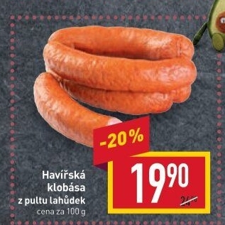 Havířská klobása