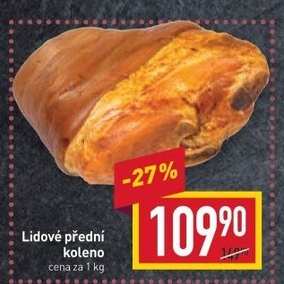 Koleno vepřové přední Lidové