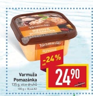 Pomazánky Varmuža