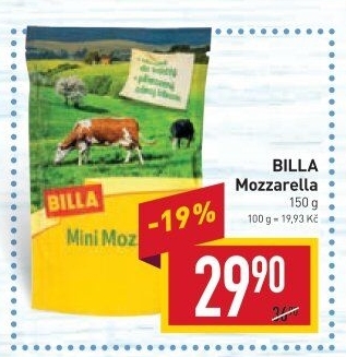 Sýr Mozzarella Billa