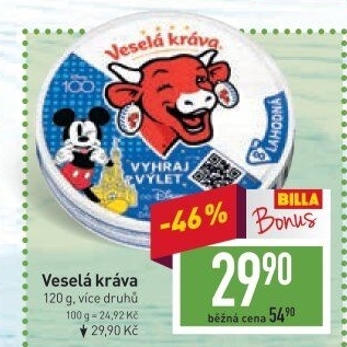 Sýr tavený Veselá kráva