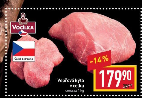 Vepřová kýta Vocílka