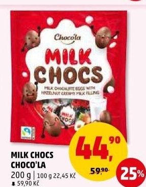 Bonbony Milk Chocs Choco'